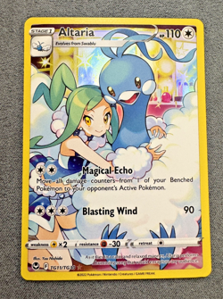 Altaria TG11/TG30 NM Silver Tempest Trainer Gallery Ultra Rare Pokemon Card - Image 1