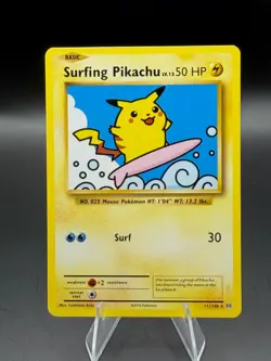Surfing Pikachu 111/108 XY Evolutions Secret Rare NM Pokemon TCG - Image 1