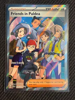 Pokemon TCG Friends in Paldea 137/131 Ultra Rare SV: Prismatic Evolutions - Image 1