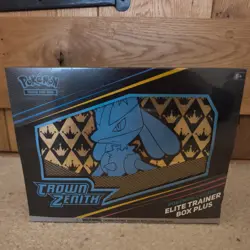 Crown Zenith Pokemon Center Elite Trainer Box Plus ETB - New Factory Sealed - Image 1