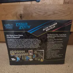 Crown Zenith Pokemon Center Elite Trainer Box Plus ETB - New Factory Sealed - Image 2