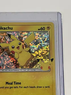 PIKACHU HOLO # 25 / 25 Pokemon Card Light Play good Condition 2021 RARE - Image 3