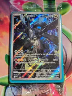 Pokemon TCG N's Zekrom ETB Promo 031 NM Full Art Sealed - Image 1