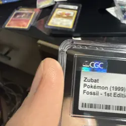 Pokemon Card Zubat 57/62 1st Edition Fossil 1999 CGC 10 GEM MINT - Image 2