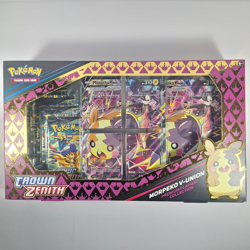 Pokemon TCG Crown Zenith Morpeko V Union Premium Playmat Collection Box Sealed 820650851919 - Image 1