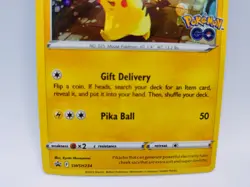 Pikachu SWSH234 & Snorlax 055/078 Cosmos Holo Pokemon Go Tin Promo NM - Image 4