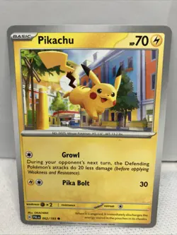 Pokemon TCG Pikachu 062/193 Sv02: Paldea Evolved Regular - Image 1