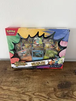 Pokemon Ascended Heroes First Partner Deluxe Pin Collection Sealed New - Image 1