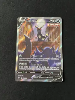 Carte Pokemon Noctali V Alternative 189/203 EB07 Evolution Celeste FR Neuf - Image 1