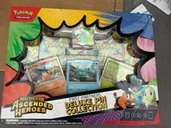 Pokemon Mega Evolution: Ascended Heroes First Partners Deluxe Pin Collection Box - Image 1