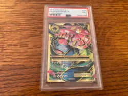 2016 POKEMON XY EVOLUTIONS #100 FULL ART/M VENUSAUR EX PSA 9 - Image 1
