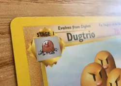 Pokemon TCG - Dugtrio - 19/102 - Rare Unlimited - Base Set Unlimited NM - Image 2
