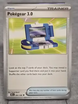 Pokegear 3.0 84/86 - Pokemon TCG Black Bolt - NM - Image 1