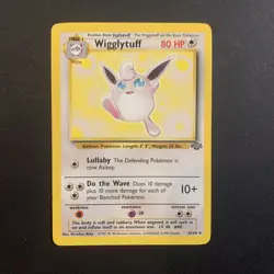 Pokemon TCG Wigglytuff Jungle 32/64 Unlimited Non Holo Rare WOTC - Image 1