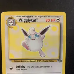 Pokemon TCG Wigglytuff Jungle 32/64 Unlimited Non Holo Rare WOTC - Image 2