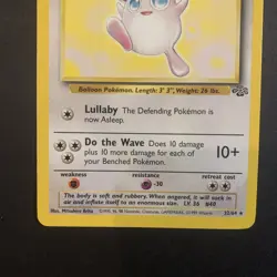 Pokemon TCG Wigglytuff Jungle 32/64 Unlimited Non Holo Rare WOTC - Image 3