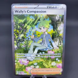 Pokemon TCG Wally's Compassion 186/132 SIR Mega Evolution Near Mint Holo - Image 1