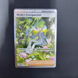 Pokemon TCG Wally's Compassion 186/132 SIR Mega Evolution Near Mint Holo - Image 3