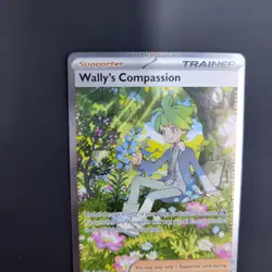 Pokemon TCG Wally's Compassion 186/132 SIR Mega Evolution Near Mint Holo - Image 4