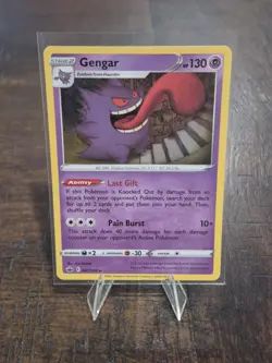 Pokemon - 057/198 Gengar SWSH06 Chilling Reign Holo Rare NM TCG - Image 1