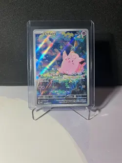 Pokemon Mega Evolution Perfect Order Clefairy Full Art Illustration Rare #94/88 - Image 3