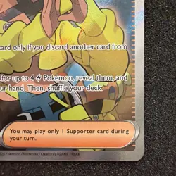 Canari 257/217 Full Art Trainer Pokemon TCG Ascended Heroes NM - Image 4