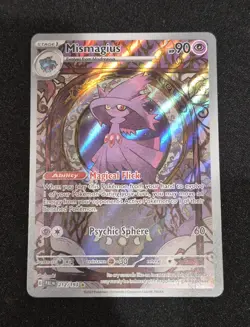 Mismagius 212/193 Illustration Rare Pokemon TCG Paldea Evolved LP - Image 1