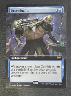 Necroduality (Extended Art) Innistrad: Crimson Vow Regular MTG NM Magic Card - Image 1