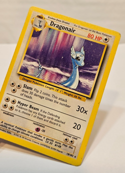 Dragonair 18/102 Rare Unlimited Base Set Pokemon 1459 - Image 3