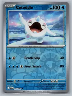 Cetoddle 064/182 Common Destined Rivals Pokemon Reverse Holo Near Mint - Image 1