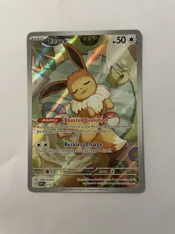 Eevee SVP173 Scarlet & Violet Promo 2024 English Pokemon Card - Image 1