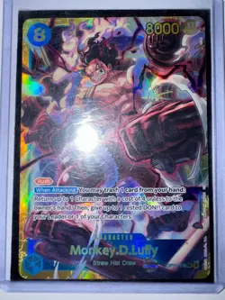 Monkey.D.Luffy (118) OP11-118 A Fist of Divine Speed Foil - Image 1