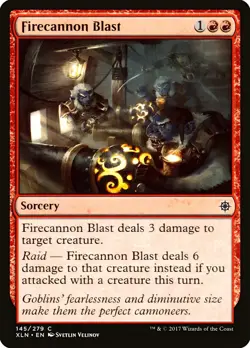 X 1 Firecannon Blast NM Ixalan 145 MTG Magic The Gathering - Image 1