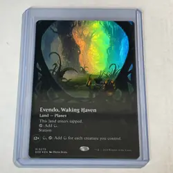 MtG EoE Evendo Waking Haven #279 Borderless FOIL - Image 1