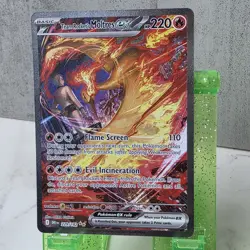 Pokemon TCG Team Rockets Moltres Ex Destined Rivals 229/182 NM/Mint - Image 1
