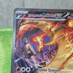 Pokemon TCG Team Rockets Moltres Ex Destined Rivals 229/182 NM/Mint - Image 3