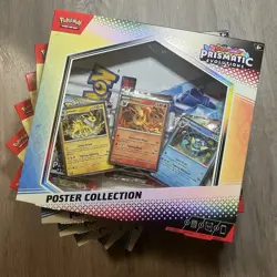 [Lot Of 6] Prismatic Evolutions Poster Collection Pokemon SV8.5 Factory Sealed - Image 3