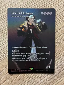 MTG - Emet-Selch, Ascian-K'rrik, Son of Yawgmoth (Showcase)-FINAL FANTASY - FOIL - Image 1