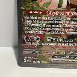 Pokemon TCG Gardevoir EX 245/198 Scarlet & Violet Base LP Condition - Image 5