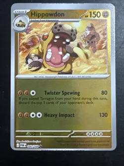 Hippowdon 040/088 Perfect Order Pokemon Miscut - Image 1