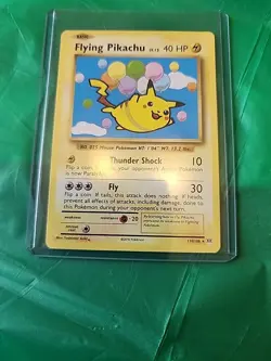 Flying Pikachu 110/108 Secret Rare Pokemon XY - Evolutions - Image 1