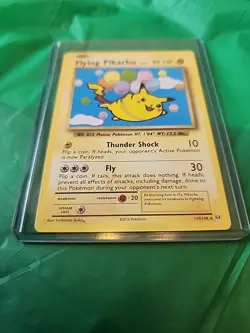 Flying Pikachu 110/108 Secret Rare Pokemon XY - Evolutions - Image 4