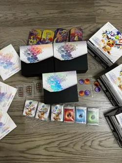 Pokemon TCG Prismatic Evolutions Elite Trainer Box -EMPTY with accessories 3x - Image 3