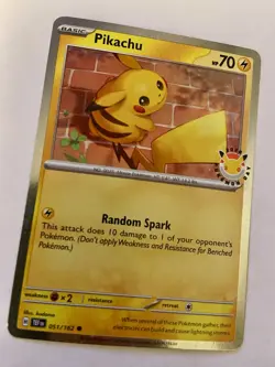 Pikachu Pokemon Day 2026 051/162 - 30th Anniversary Promo - Pokemon TCG(NEW) - Image 1
