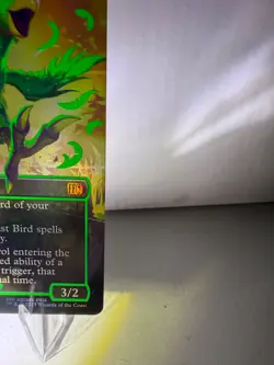 MTG Final Fantasy 2025 #0551D- Traveling Chocobo Neon Green Foil - Image 5