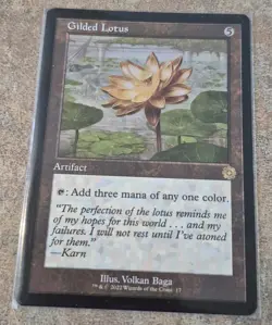 Gilded Lotus RETRO FRAME - NM - MTG The Brothers' War - Magic the Gathering - Image 1