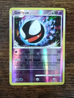 Gastly 36/99 Platinum Arceus Pokemon Reverse Holo - Image 1