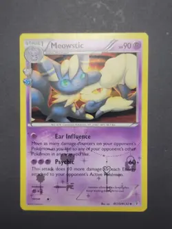 Pokemon Meowstic Uncommon Holo RC15-32 Generations Radiant Collection 2016 90HP - Image 1
