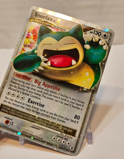 Snorlax LV.X 111/111 Ultra Rare Platinum: Rising Rivals Pokemon 1689 DAMAGED - Image 4