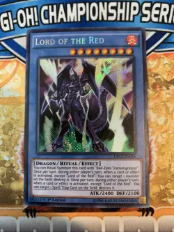 Yugioh Lord of the Red DRL2-EN016 1st Edition NM - Image 1